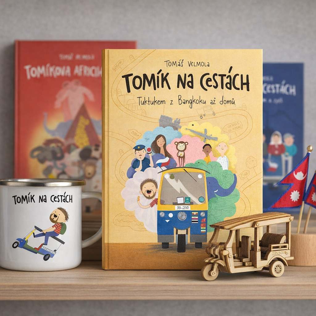 Tomík na cestách – tuktukem z Bangkoku až domů